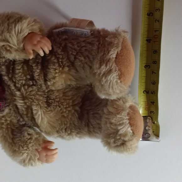 Anne Geddes Baby Bear Plush Doll Vintage - Picture 9 of 9